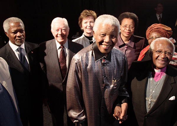 Nelson Mandela launches The Elders 